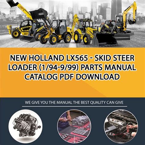 hew holland skid steer service manual|new holland lx565 service manual.